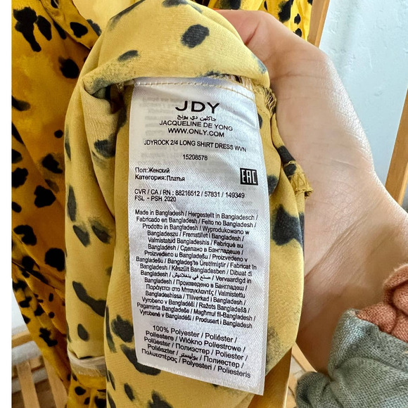 Jacqueline de Yong Animal Print Maxi Dress - Picture 5 of 8